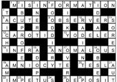 Crossword: June 2023 solution